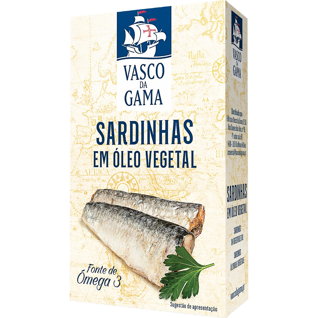 Sardines in Vegetable oil - Vasco Da Gama