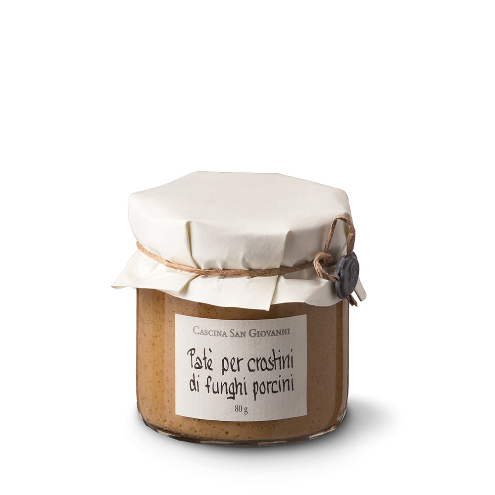 Patè per crostini di funghi porcini - Cascina San Giovanni