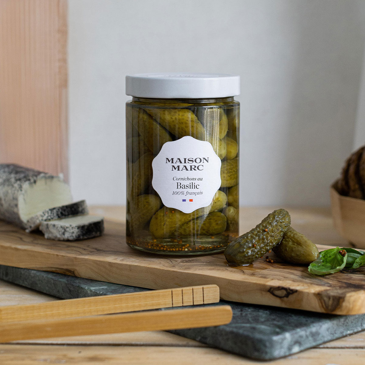 Cornichons au Basilic - Maison Marc