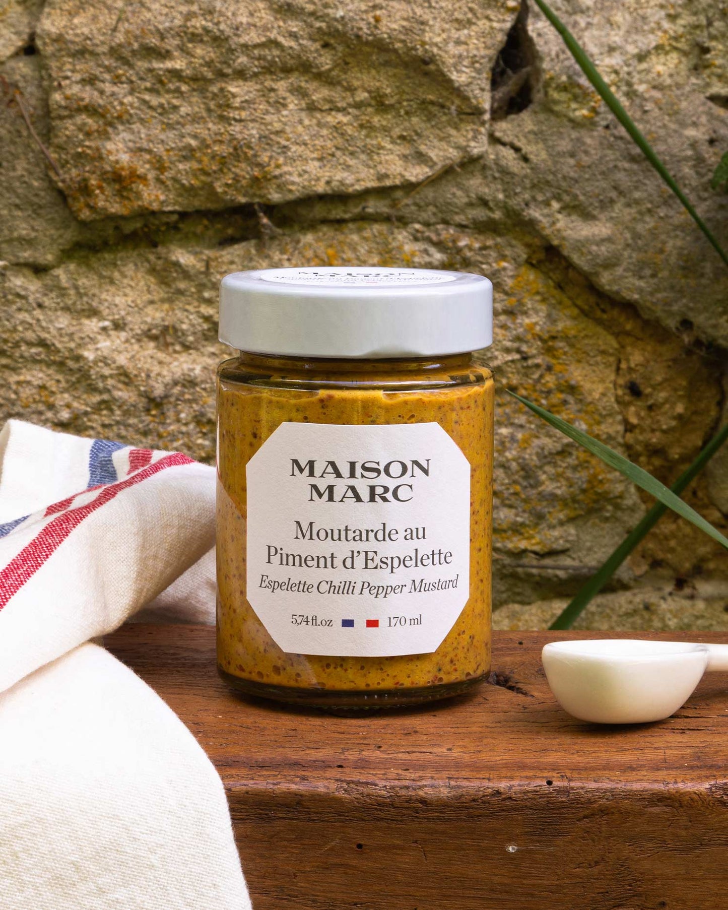 Moutarde au Piment D'Espelette - Maison Marc