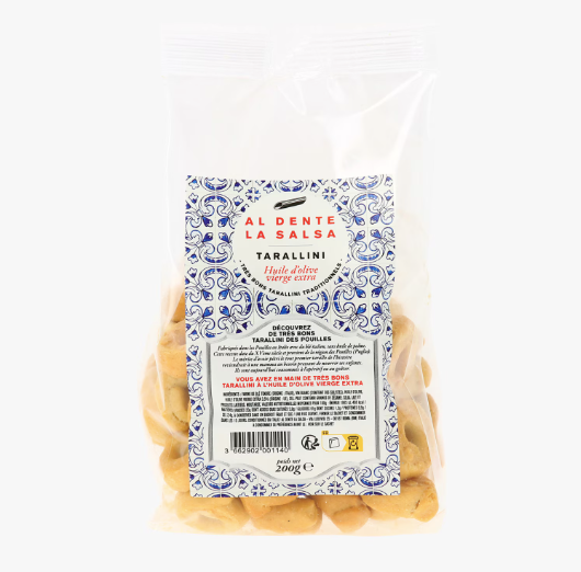 Tarallini Huile D'Olive Vierge Extra - Al Dente La Salsa