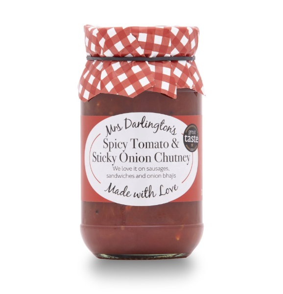 Spicy Tomato & Sticky Onion Chutney - Mrs. Darlington's