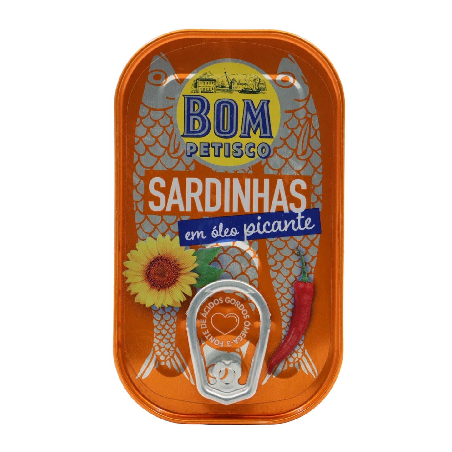 Sardines in Spicy Oil - BOM petisco