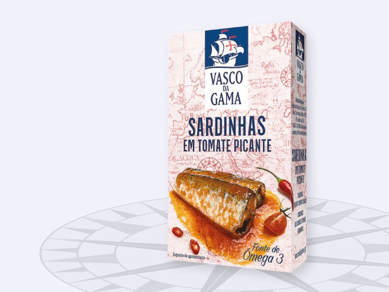 Sardines in Spicy Tomato sauce - Vasco Da Gama