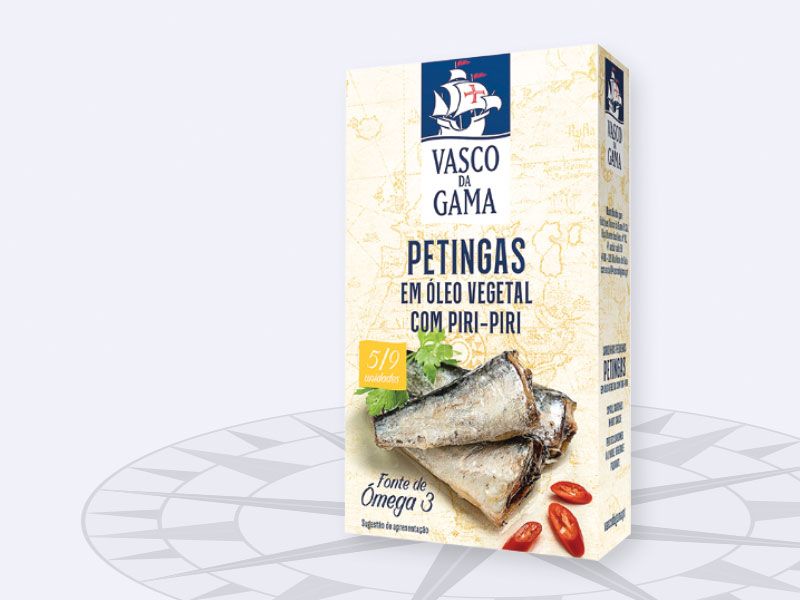 Sardines in Vegetable Oil with Piri-Piri - Vasco Da Gama