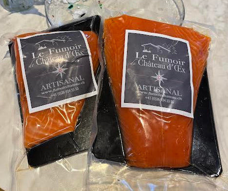 Saumon fumé - Le Fumoir de Château d'Oex