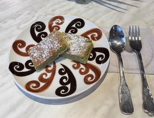 Matcha brownies - Homemade