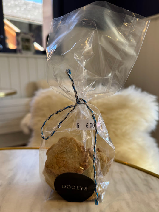 Homemade Gluten Free Matcha and White Chocolate cookies