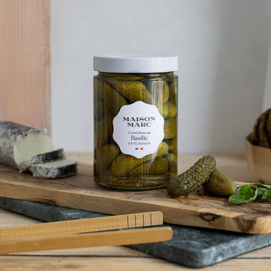 Cornichons au Basilic - Maison Marc