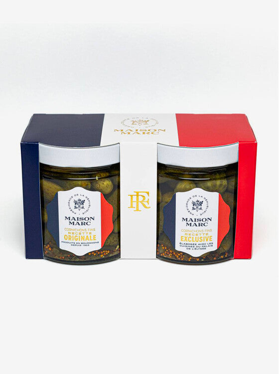 Coffret Élysée Cornichons Fins - Maison Marc