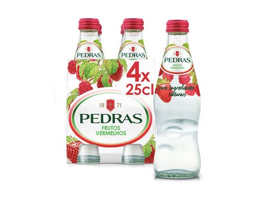 Sparkling water (red fruits) - Pedras
