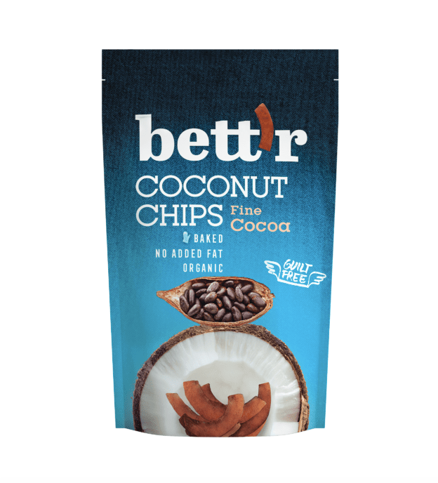 Coconut chips with fine cocoa - Bett'r