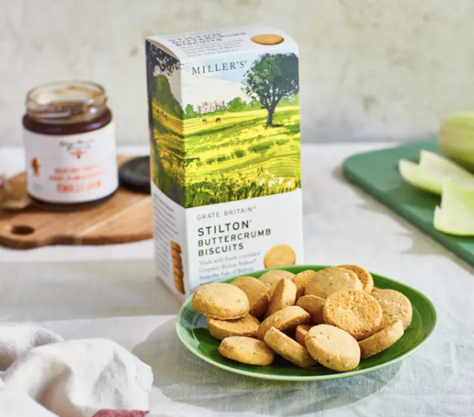 Stilton Buttercrumb Biscuits - Miller's