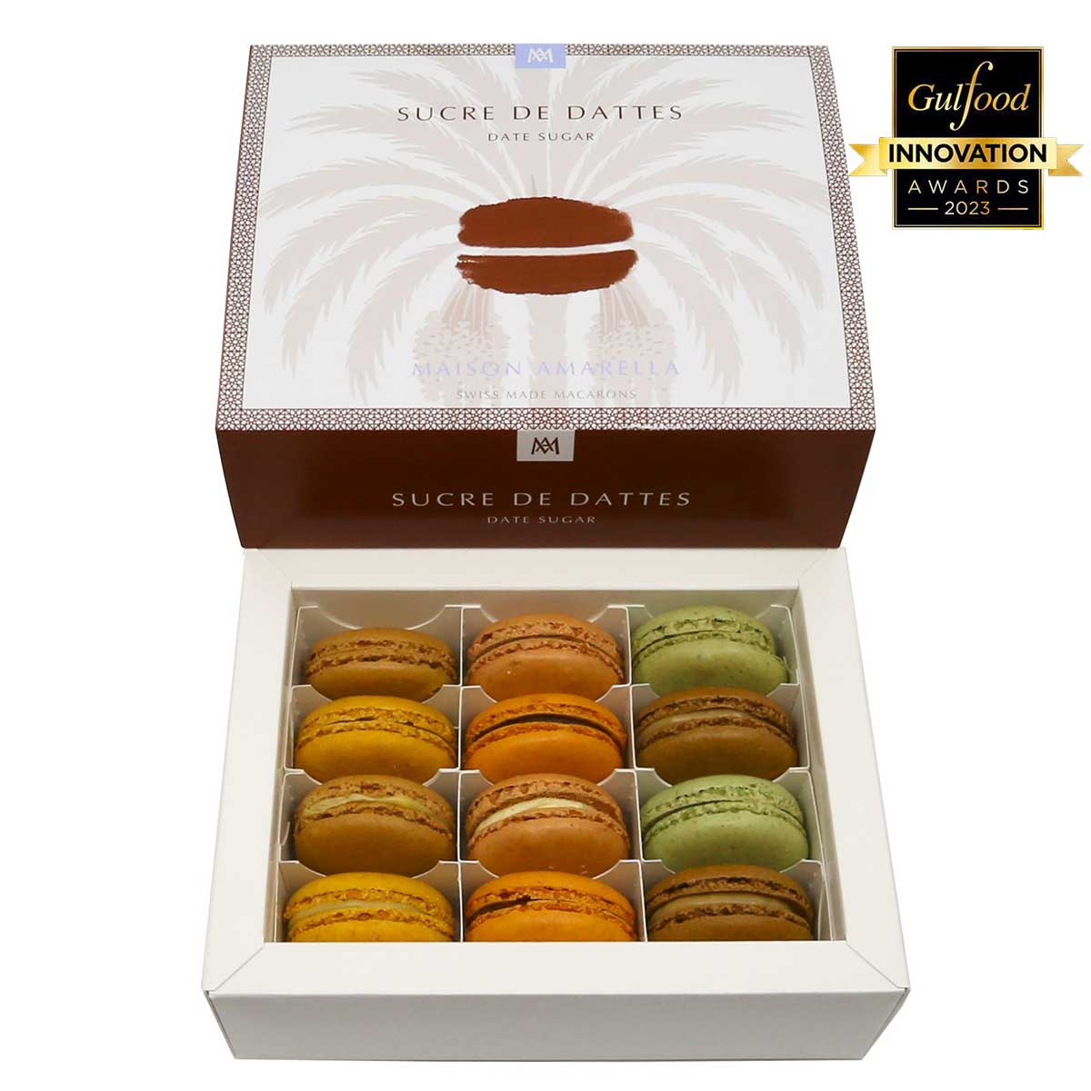 Macarons Gourmet (scatola da 6) - Maison Amarella