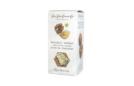 Walnut, Honey and Extra Virgin Olive Oil Crackers - The Fine Cheese Co.