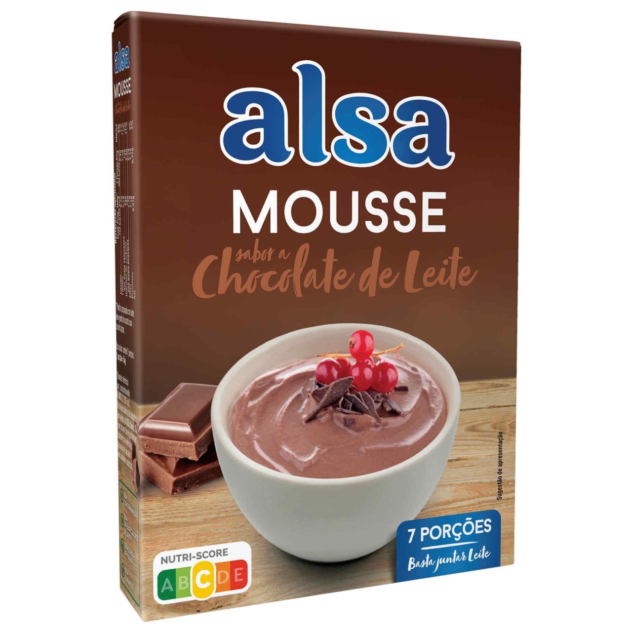 Mousse au chocolat au lait - Alsa