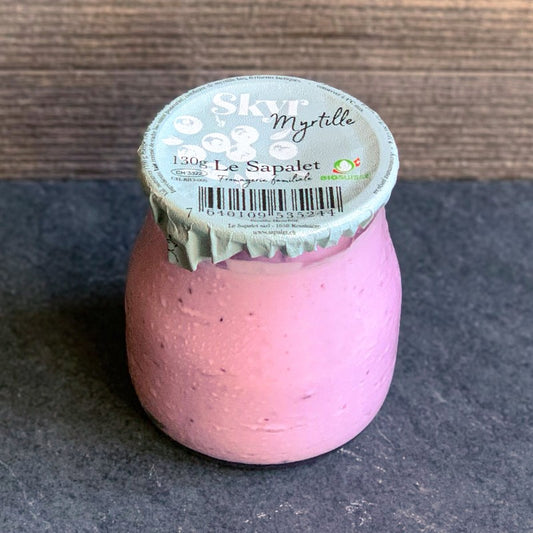 Skyr à la Myrtille bio - Le Sapalet