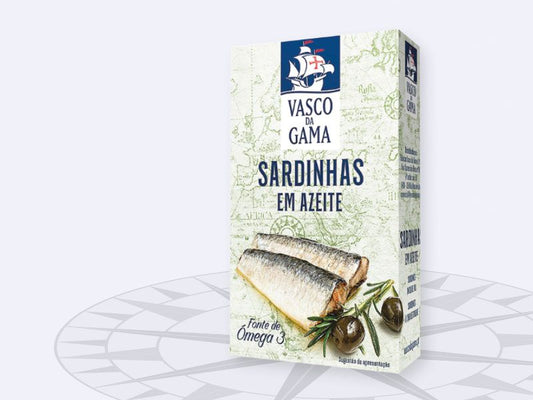 Sardines in Olive oil - Vasco Da Gama