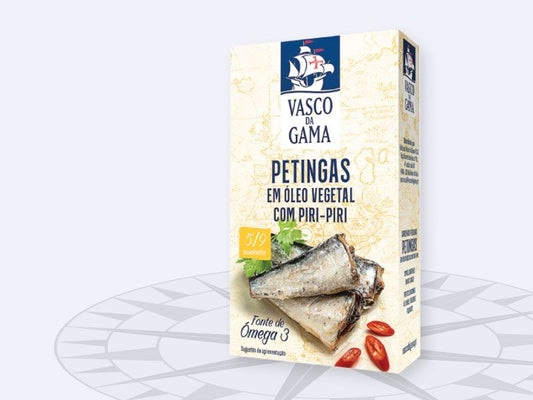 Sardines in Vegetable Oil with Piri-Piri - Vasco Da Gama