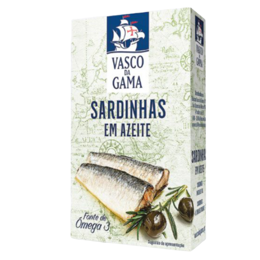Sardines in Olive oil - Vasco Da Gama